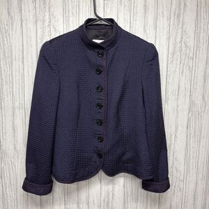 Womens Size 8 Armani Collezioni Purple Wool Blend Blazer EUC